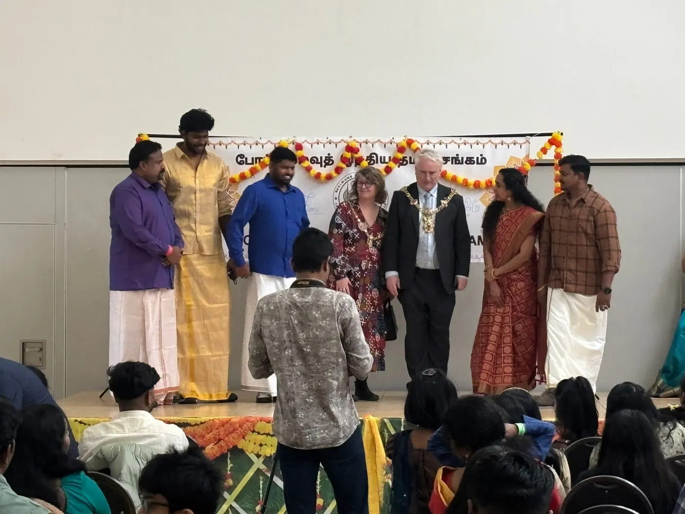 The Lord Mayor of Portsmouth at the PITS Diwali celebration