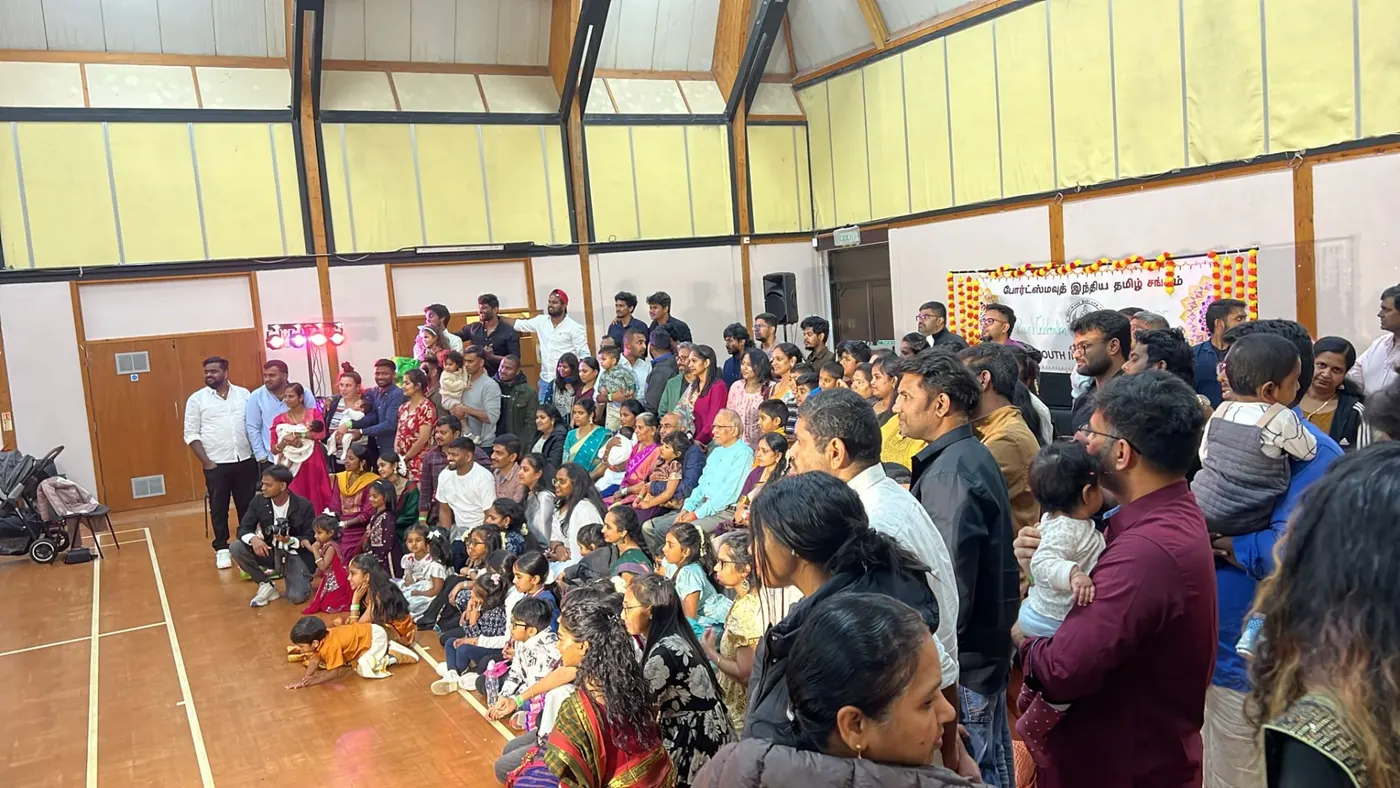 Diwali 2025 celebration with the Tamil community in Portsmouth